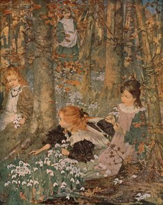 Das Kommen des Frühlings, 1899, um 1930