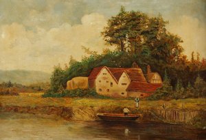 Eine Mühle in Worcestershire, 1897