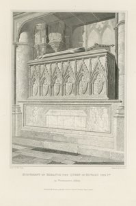 Monument von Eleanor, der Königin von Edward I. von Edward Blore