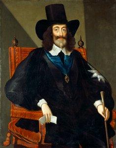 Porträt von Charles I. bei seinem Prozess von Edward Bower