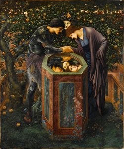 Das Schreckenshaupt von Edward Burne-Jones