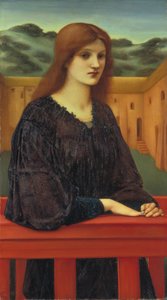 Abendliche Ruhe von Edward Burne-Jones
