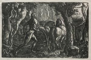 Der Pflüger, 1829 von Edward Calvert