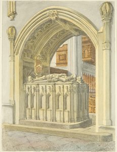 Grab von Robert Fitzharding, gestorben 1170, in der Kathedrale von Bristol
