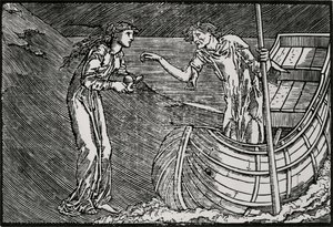 Charons Gebühr von Edward Coley (after) Burne Jones