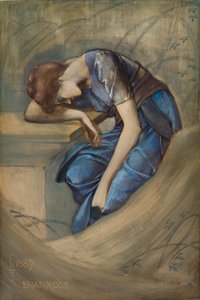Studie für die Briar-Rose-Serie, Der Gartenhof