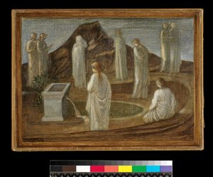 Ein Traum von neun Musen von Edward Burne Jones