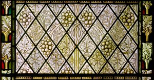 Detail eines Buntglasfensters, ca. 1896 von Edward Coley Burne Jones
