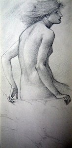 Hügel-Fee von Edward Burne Jones