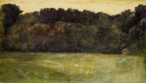 Landschaft - Studie, 1863