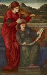 Musik, 1877 von Edward Burne Jones
