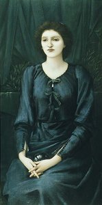 Porträt von La Baronne Madeleine Desandes von Edward Coley Burne Jones