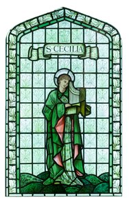 St. Cecilia, ca. 1897, Edward Burne Jones von Edward Coley Burne Jones