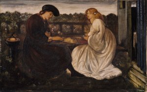 Der Backgammon-Spieler, 1862