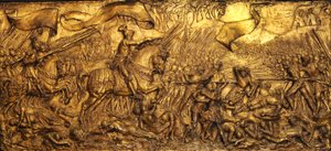 Die Schlacht von Flodden Field, 1881-82 von Edward Burne Jones