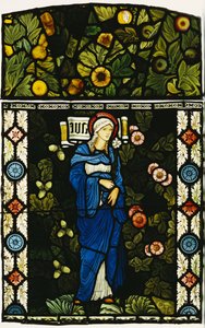 Die Heilige Jungfrau Maria, Morris & Co. von Edward Burne Jones
