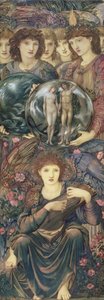 Die Tage der Schöpfung: Der sechste Tag von Edward Burne Jones