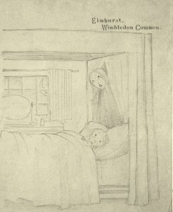 Der Traum des Malers von Edward Burne Jones