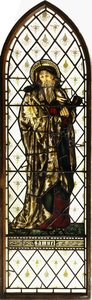 Der Prophet Samuel, von Morris & Co, 1868
