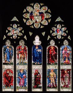 Westfenster von Edward Coley Burne Jones