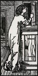 Psyche schaut in den Schrank von Edward Coley after Burne Jones