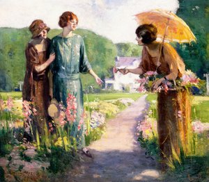 Blumen pflücken