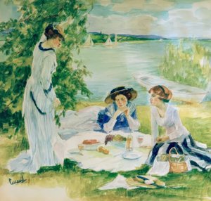 Das Picknick von Edward Cucuel