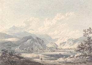 Landschaft in Cumberland von Edward Dayes