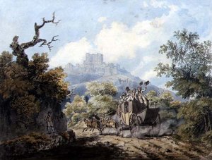 Die Dover Post, ca. 1793 von Edward Dayes