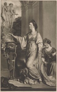 Lady Sarah Bunbury opfert den Grazien