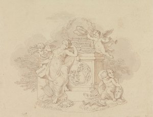 Entwürfe für Illustrationen zu Mozarts Opern von Edward Francis Burney