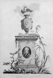 Dr. Thomas Augustine Arne (1710-78), graviert von James Heath (1757-1834), 1793 von Edward Francis Burney