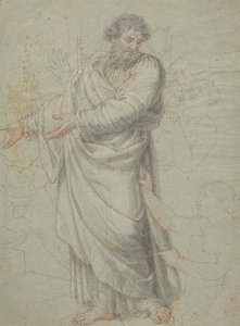 Studie für die Figur des Heiligen Paulus von Edward Francis Burney