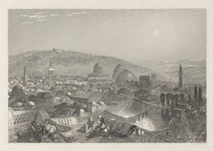 Jerusalem vom lateinischen Kloster von Edward Francis Finden