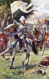 Johanna von Orléans, führt ihre Armee