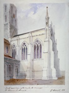 Southwark Cathedral, London, 1831 von Edward Hassell