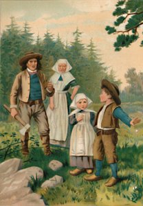 Der Holzfäller und seine Kinder