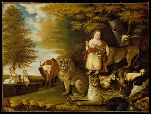 Friedliches Königreich von Edward Hicks