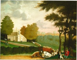 Das Grab von William Penn, ca. 1847-1848