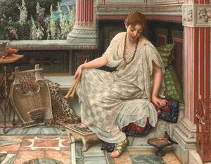 Chloe. Dulcis docta modos et citharae sciens von Edward John Poynter