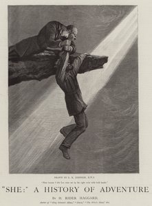 Sie, eine Abenteuergeschichte von Edward Killingworth Johnson