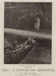 Sie, Eine Geschichte des Abenteuers von Edward Killingworth Johnson