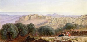 Bethlehem, ca. 1870 von Edward Lear