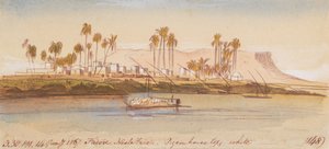 Faiou Nesle Faiou; 15:30 Uhr, 14. Jan. 1867 von Edward Lear