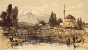 Monastir, aus Journals of a Landscape Painter in Albania and Greece, veröffentlicht 1851