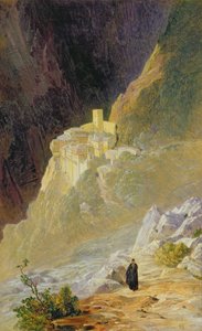 Berg Athos, Das Kloster St. Paul, 1858
