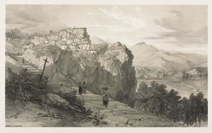 Rocca Giovane von Edward Lear