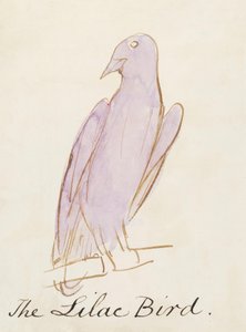 Der Flieder-Vogel, aus Sechzehn Zeichnungen komischer Vögel