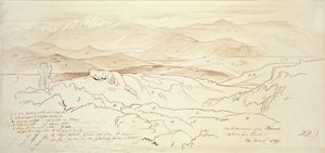 Blick von den Bergen über Phonia, 1849