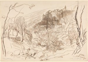 Ansicht von Ceriana von Edward Lear